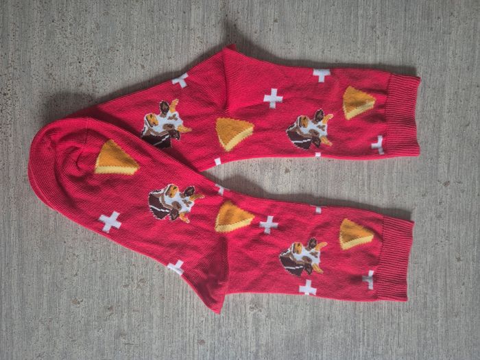 Chaussettes fromage Suisse - photo numéro 4