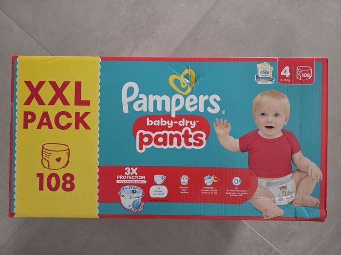 Couches pants taille 4