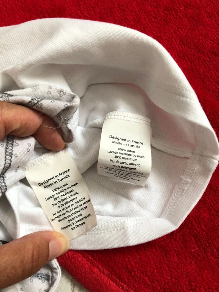 Ensemble salopette short avec t shirt - photo numéro 6