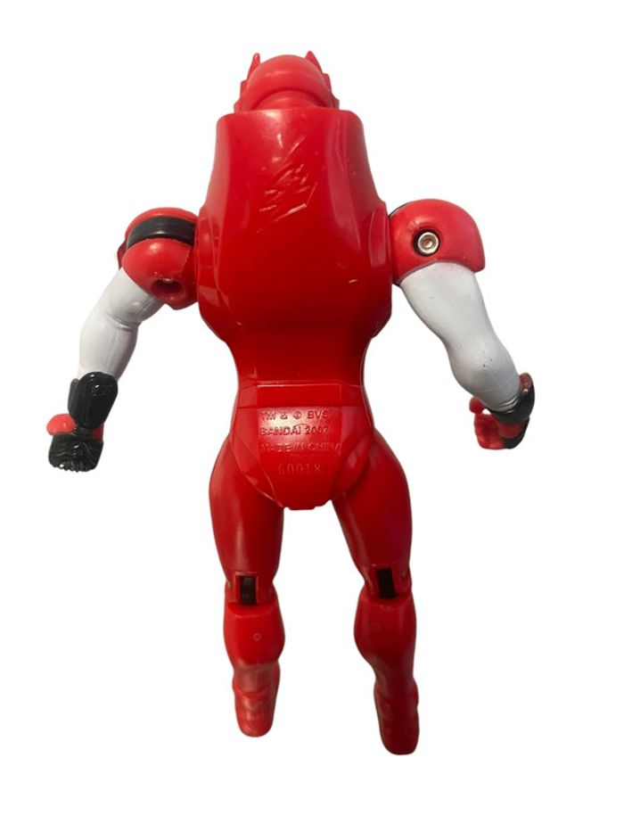 Figurine Power Rangers Battlized jungle Fury red Tiger ranger Bandai 2007 - photo numéro 2