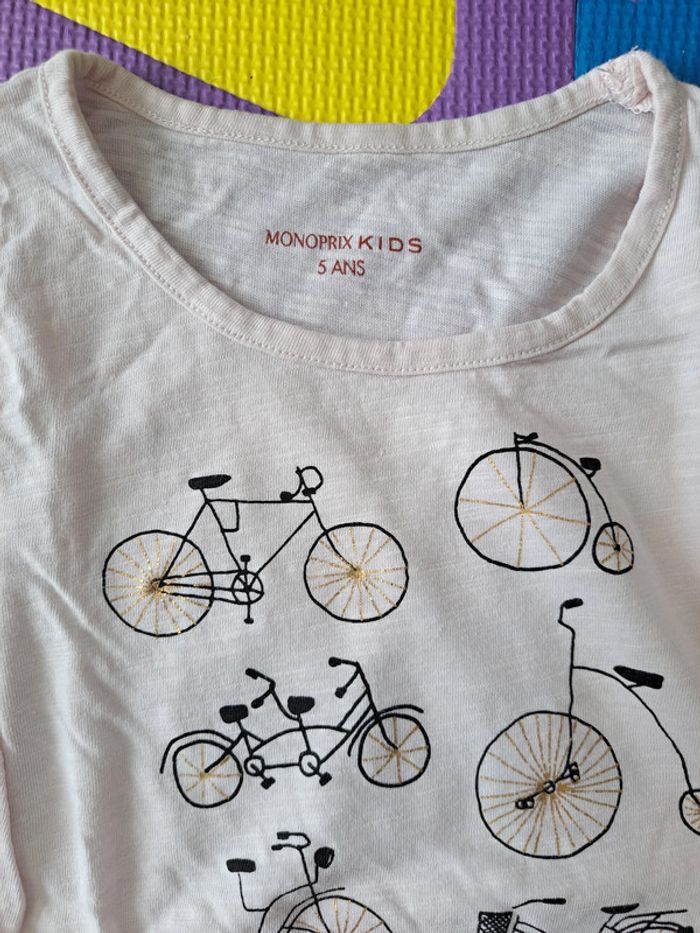 Lot de 5 t-shirts manches longues 5 ans - photo numéro 14