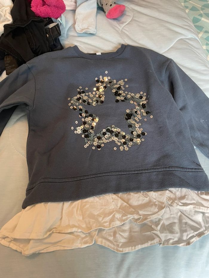 Sweat bleu marine 5ans