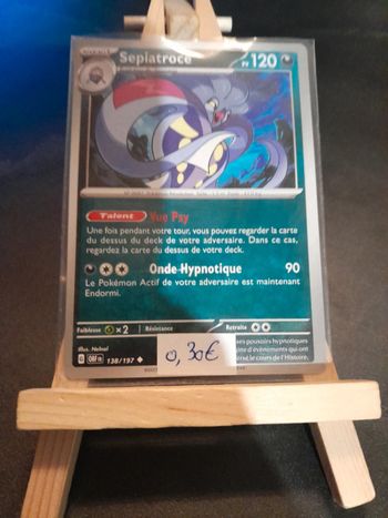 Carte Pokémon Sepiatroce 138/197