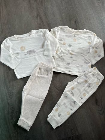 Lot 2 pyjamas mixtes