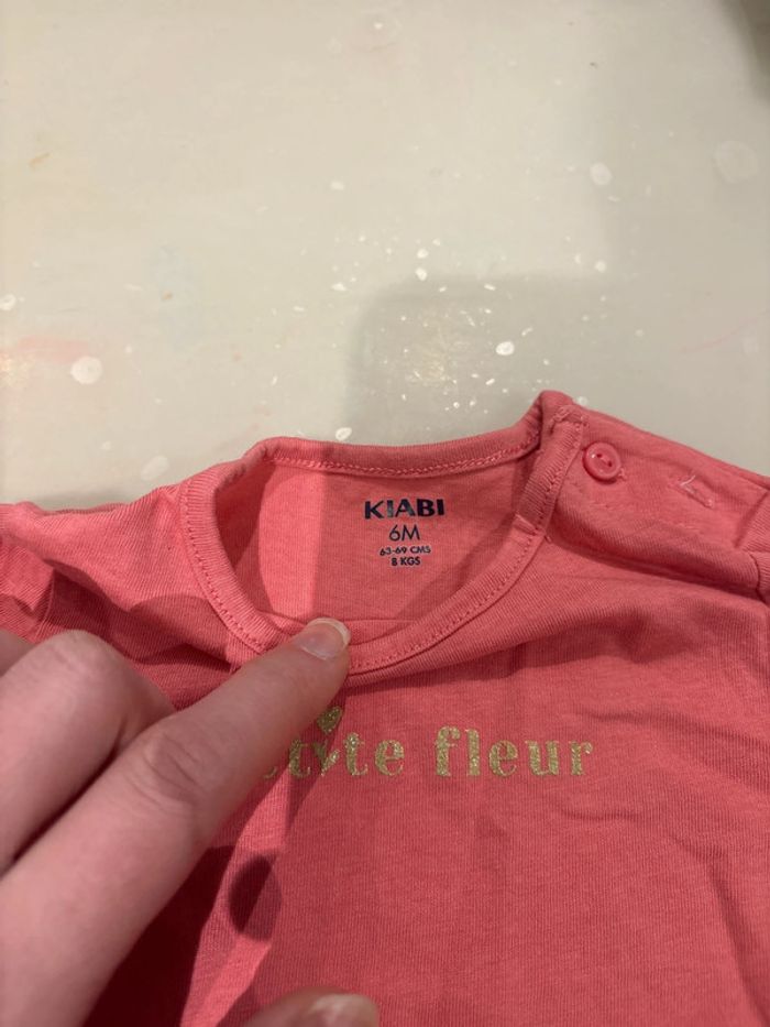 Lot tee shirt bébé fille - photo numéro 5