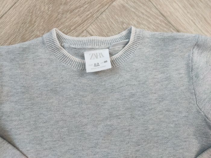 Ensemble pull coton et pantalon Zara 3 ans - photo numéro 3