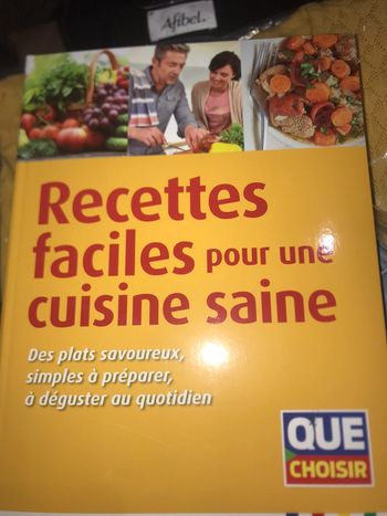 Livre de cuisine