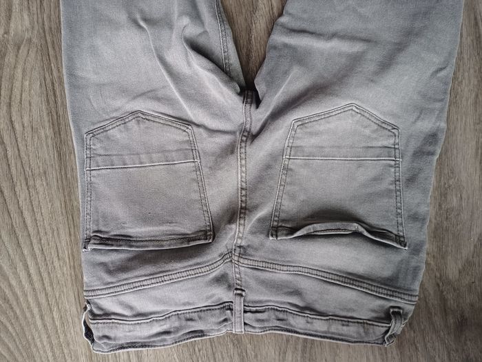 Jean gris xs 14ans slim - photo numéro 2