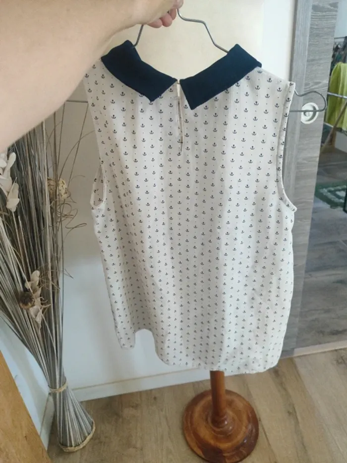Blouse marine S Noémie &Co - photo numéro 4
