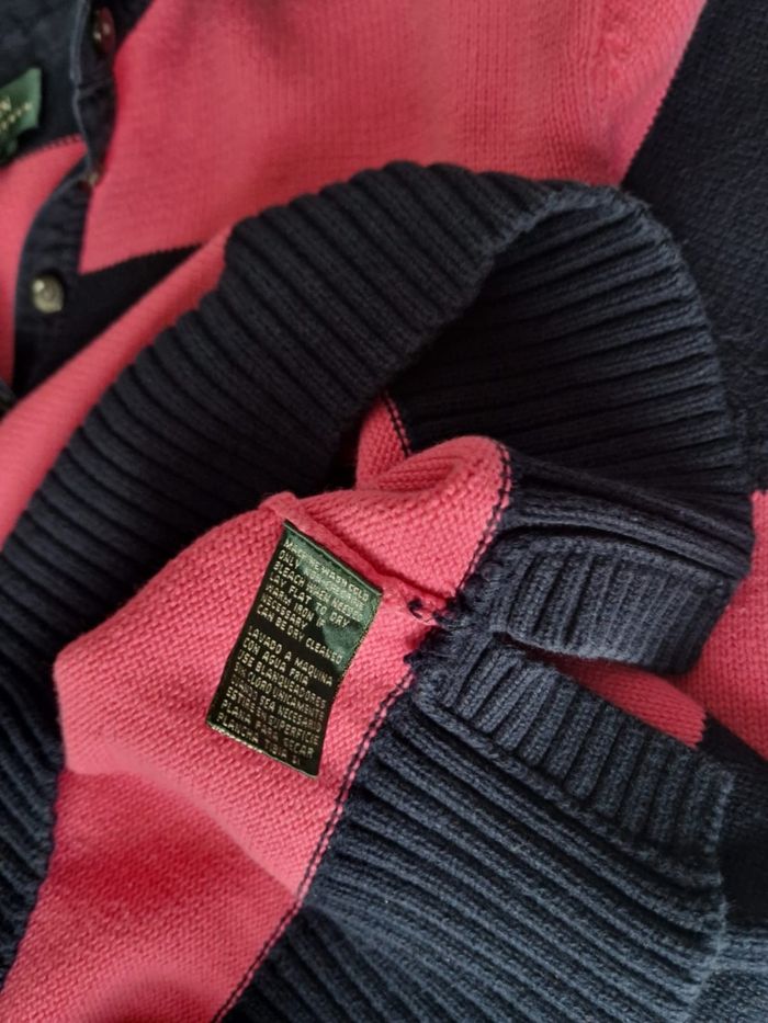 Pull Lauren Ralph Lauren – Rayé rose et bleu marine (100 % coton) - photo numéro 8