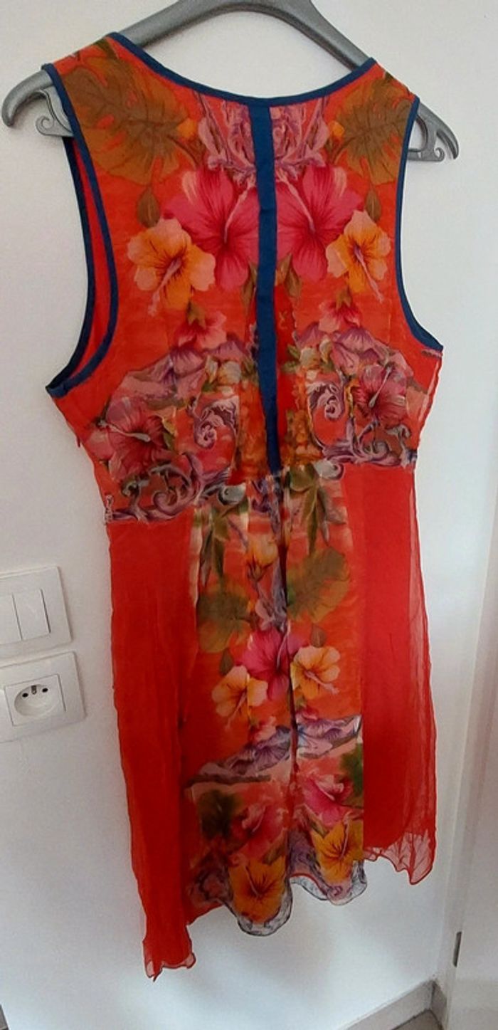 Sublime robe mousseline L René Derhy - photo numéro 4