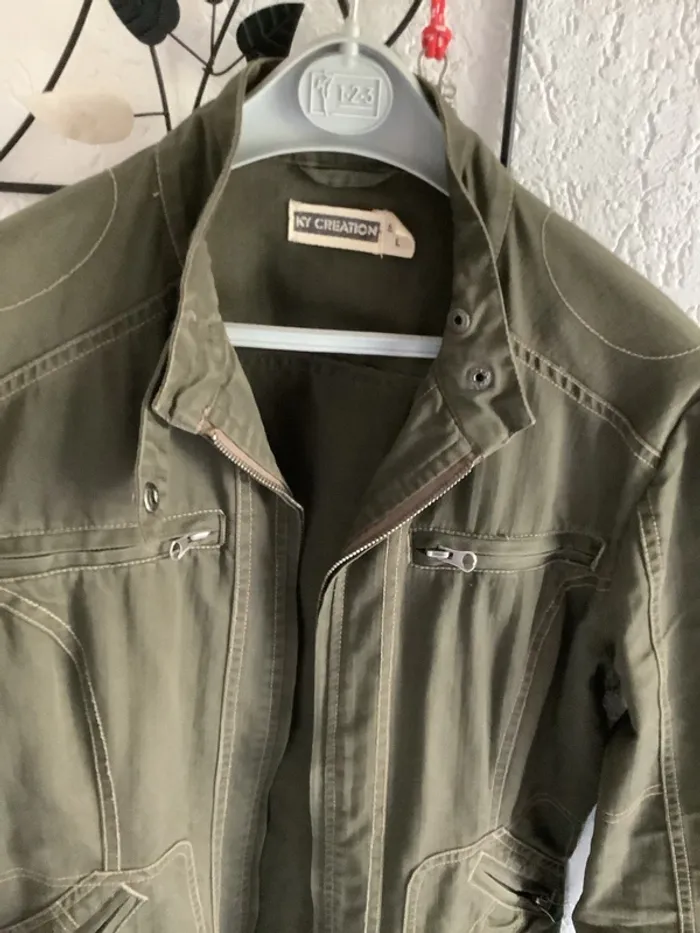 Très jolie veste d’été en coton - photo numéro 2