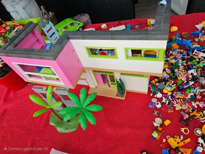 Lot villa playmobil city - photo numéro 2