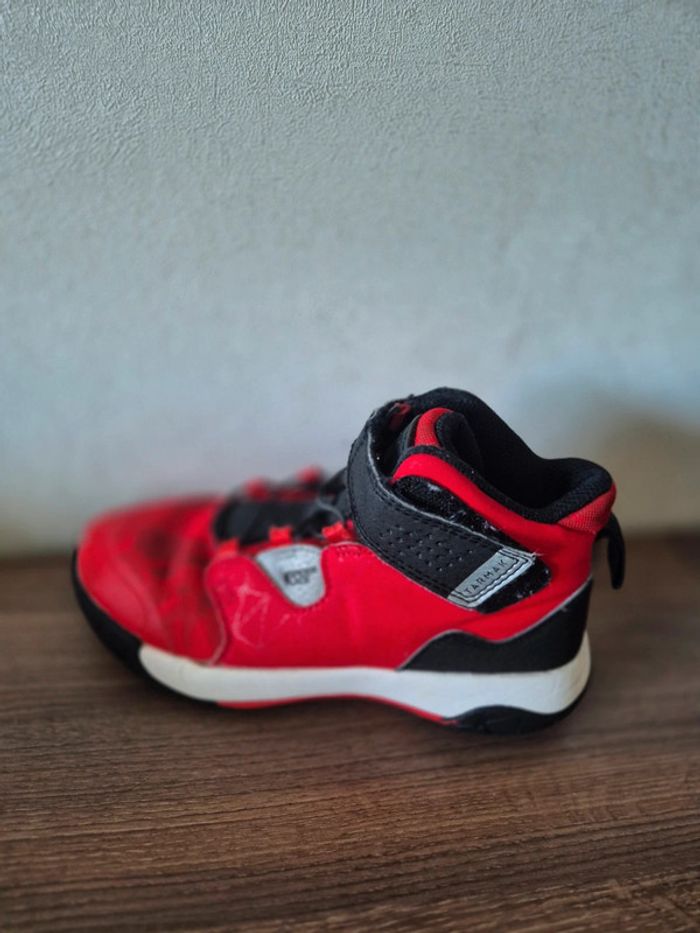 Chaussures basket-ball pointure 34 rouge - photo numéro 10