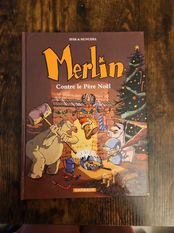 Bande dessinée : Merlin contre le père Noël
