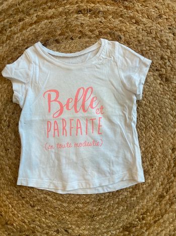 Tee-shirts fille 12 mois Pat et Ripaton