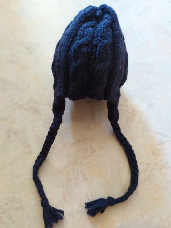 Bonnet péruvien marine