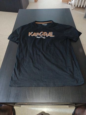Tee shirts Kaporal noir