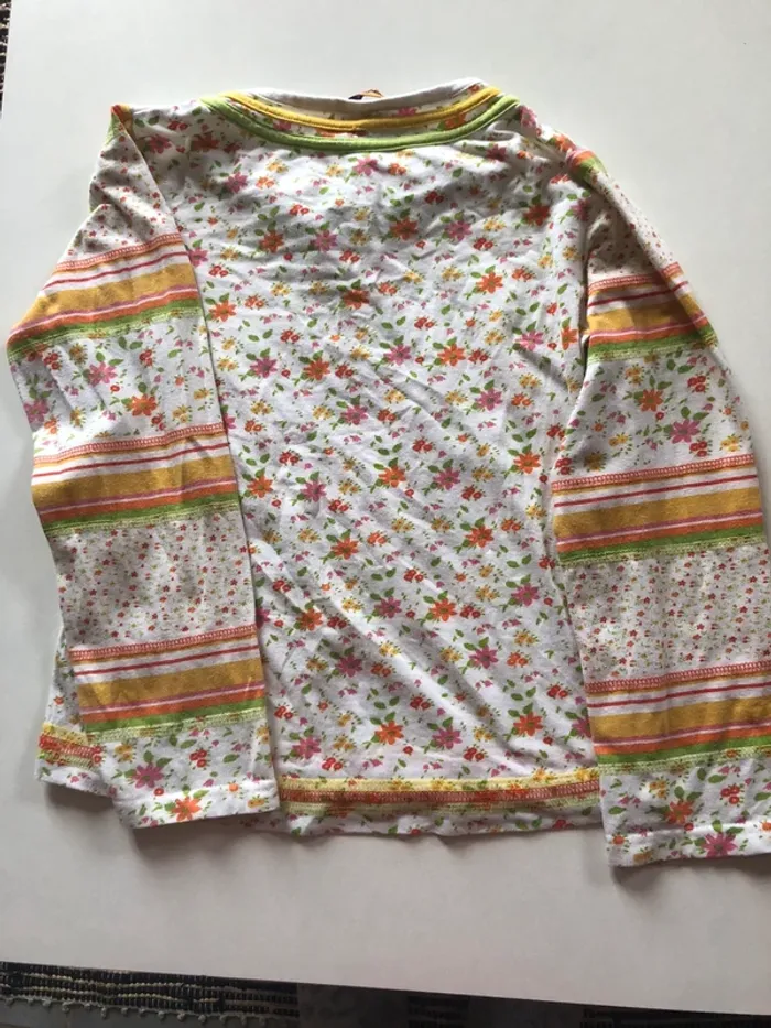 Tee shirt original manches longues filles - photo numéro 2