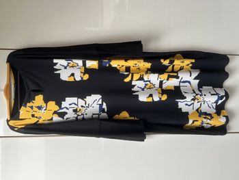 Robe doublée noire et jaune Mado et les Autres - Taille 44