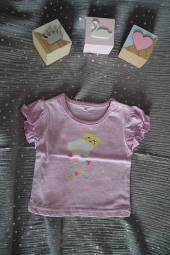 tee-shirt MC 1-3mois