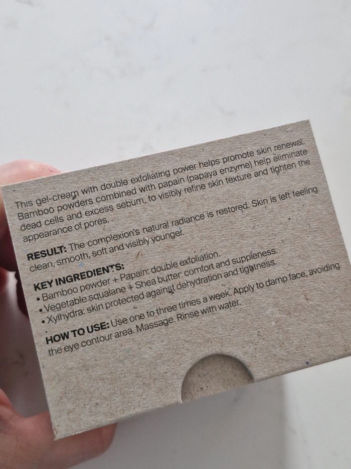 myBlend gel crème exfoliant visage - photo numéro 2
