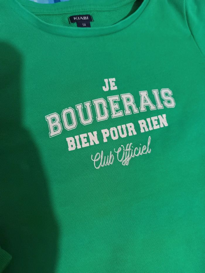 Pull vert 5 ans - photo numéro 3