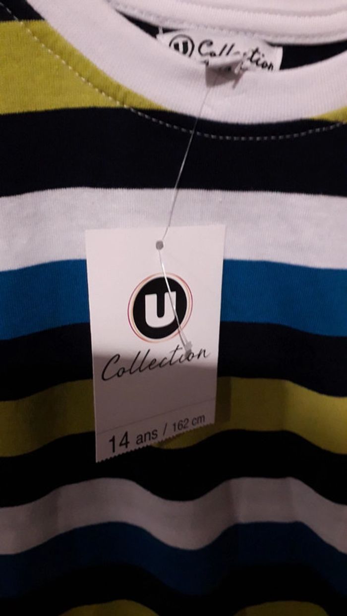 Tee-shirt manches longues neuf - photo numéro 3