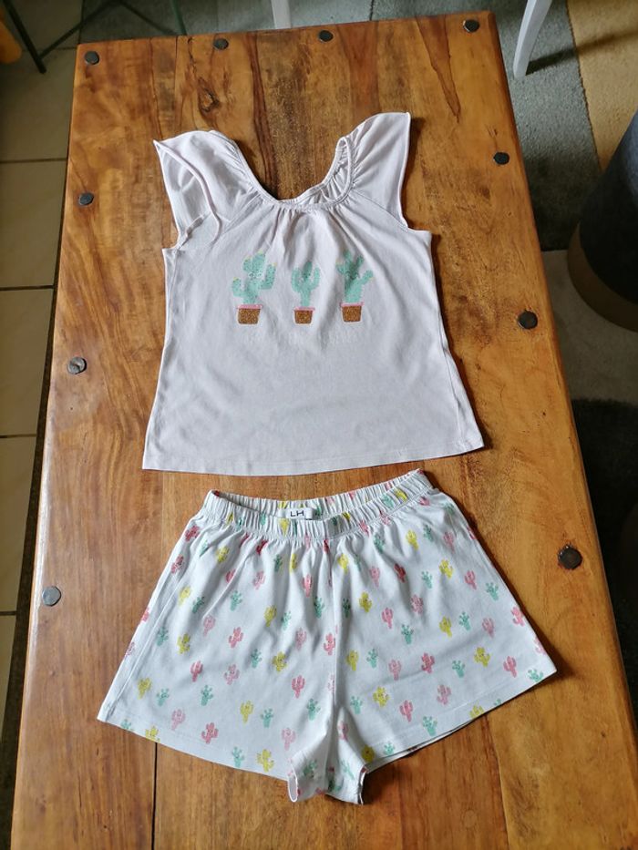 Pyjama 2 pièces été fille