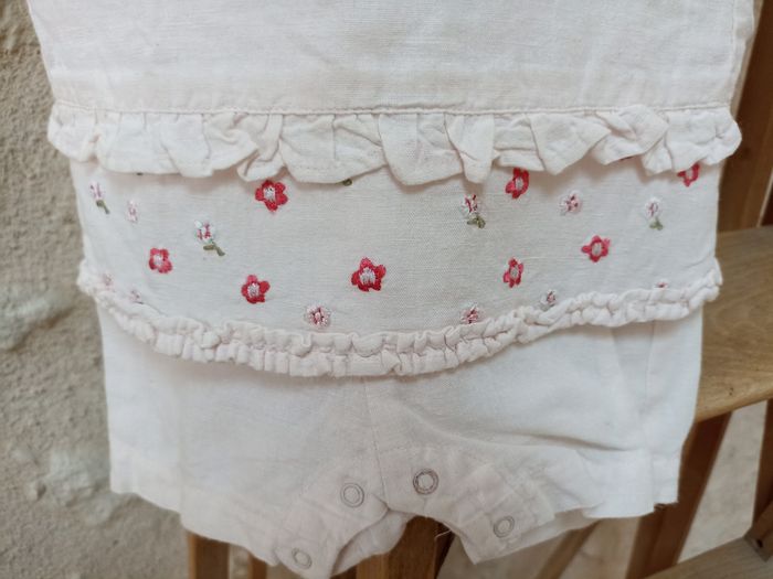 Combinaison rose pâle Kiabi Baby 3 mois - photo numéro 3