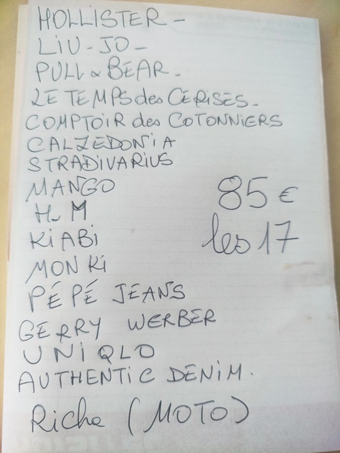 Lot de 17 jeans H&F - photo numéro 6