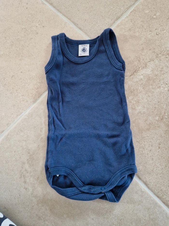 Lot de 8 bodies sans manches bébé garçon 3 mois - photo numéro 7