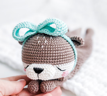 🦦 Doudou Loutre | Fait main