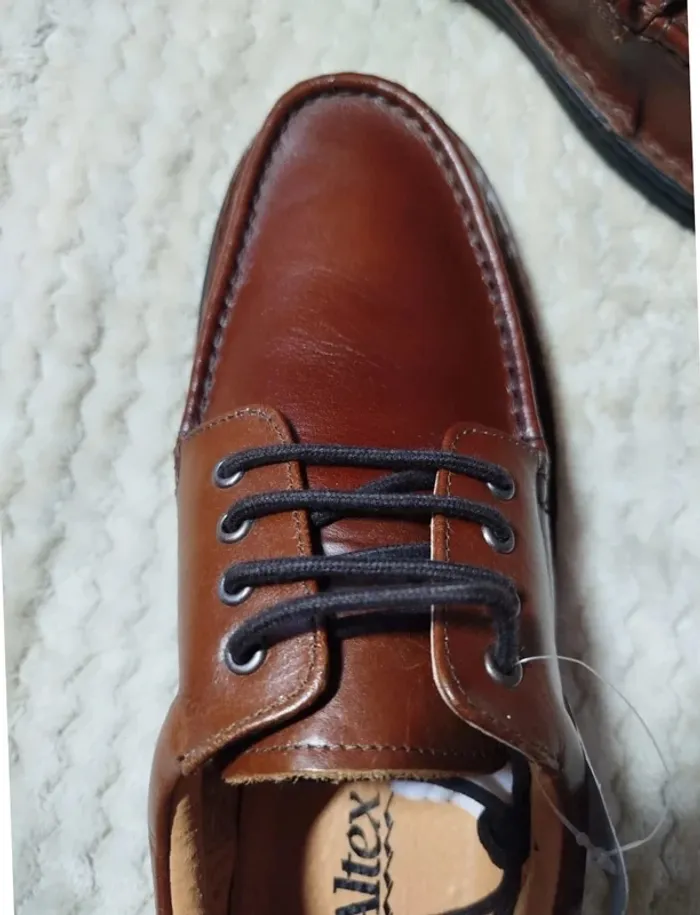Chaussures cuir Altex 44 Neuves avec boîte - photo numéro 2
