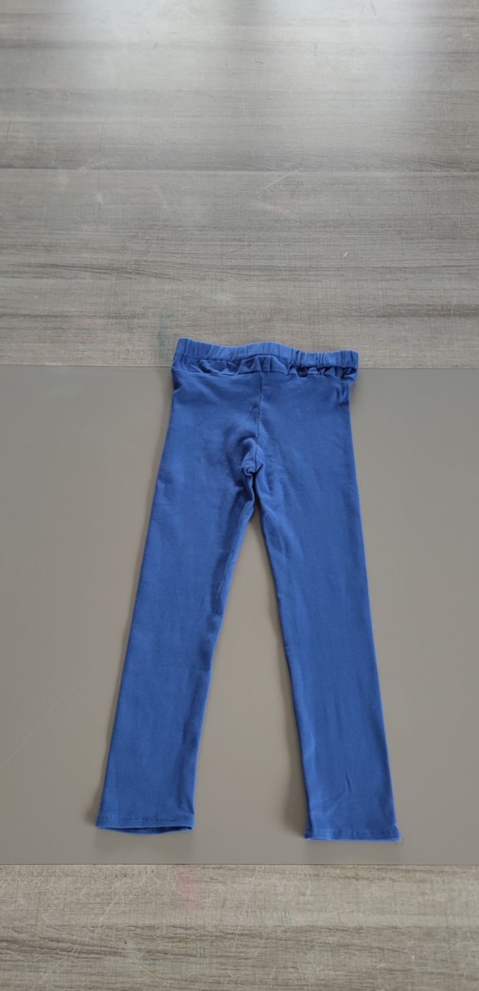 Legging bleu fille 7 ans – Très bon état - photo numéro 2