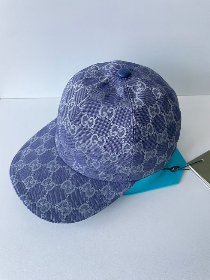 Casquette Gucci dubai bleu - photo numéro 3
