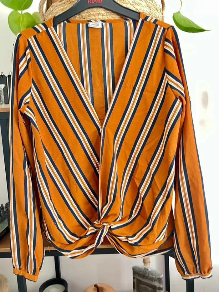 Blouse rayé