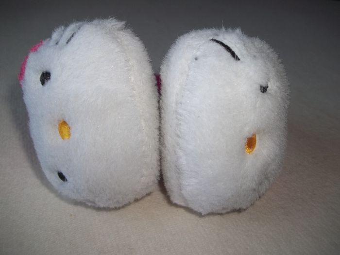 Cache-oreilles rose et blanc Hello Kitty - photo numéro 6