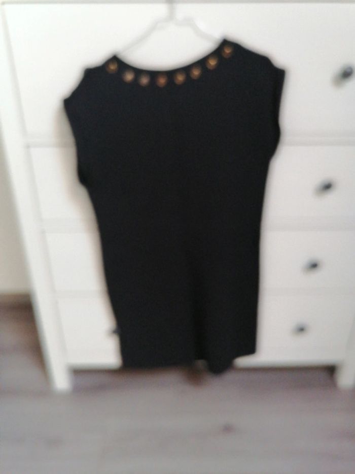 Robe droite noire Camaïeu 40 - photo numéro 3
