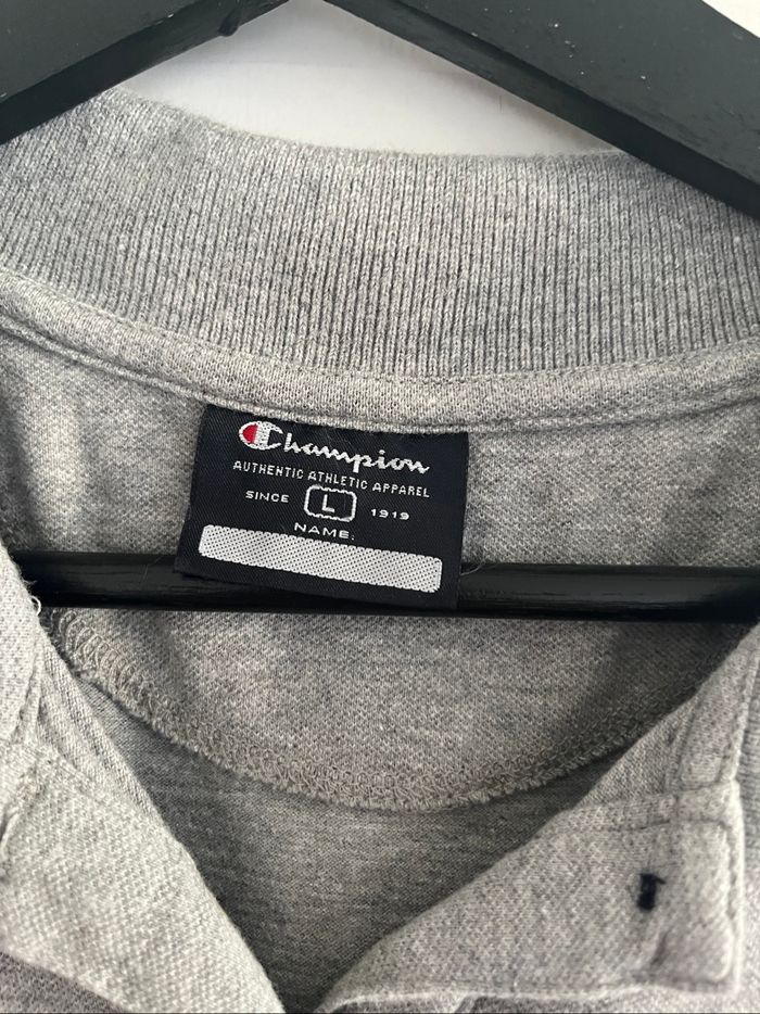 Polo gris Champion - photo numéro 2