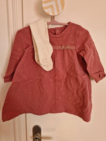 Ensemble robe et collant verbaudet