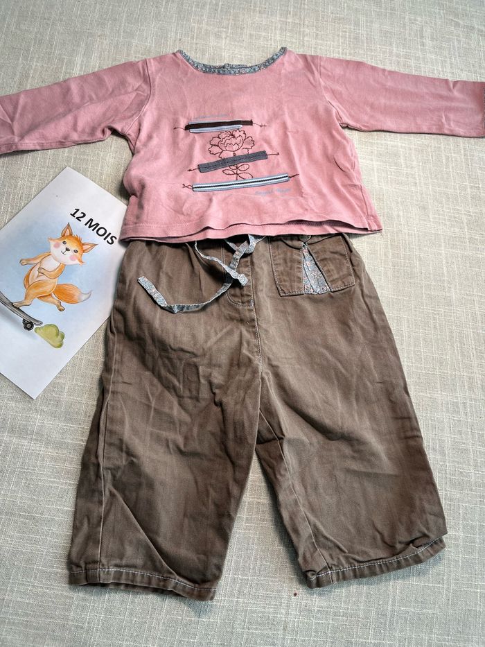 Ensemble pantalon et t-shirt - photo numéro 2