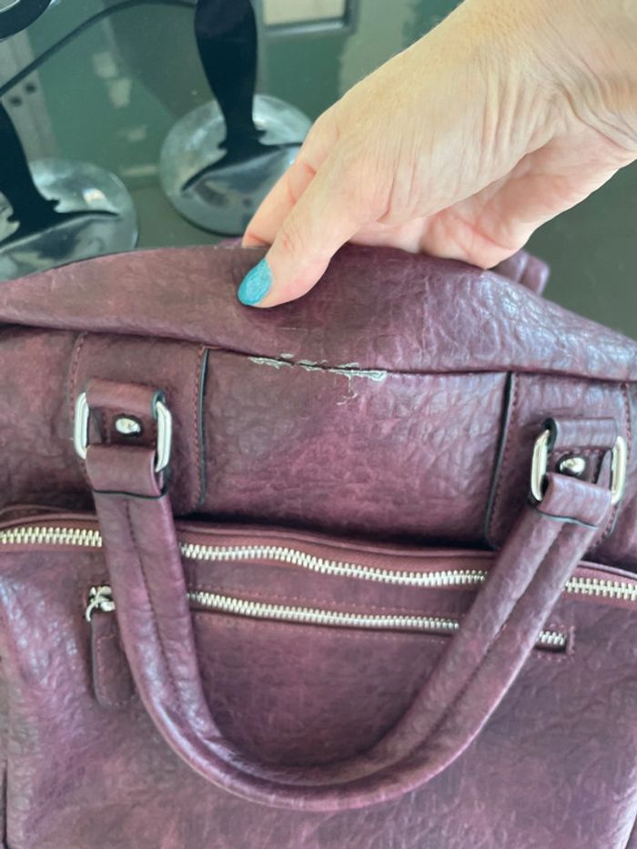 Sac bordeaux - photo numéro 10