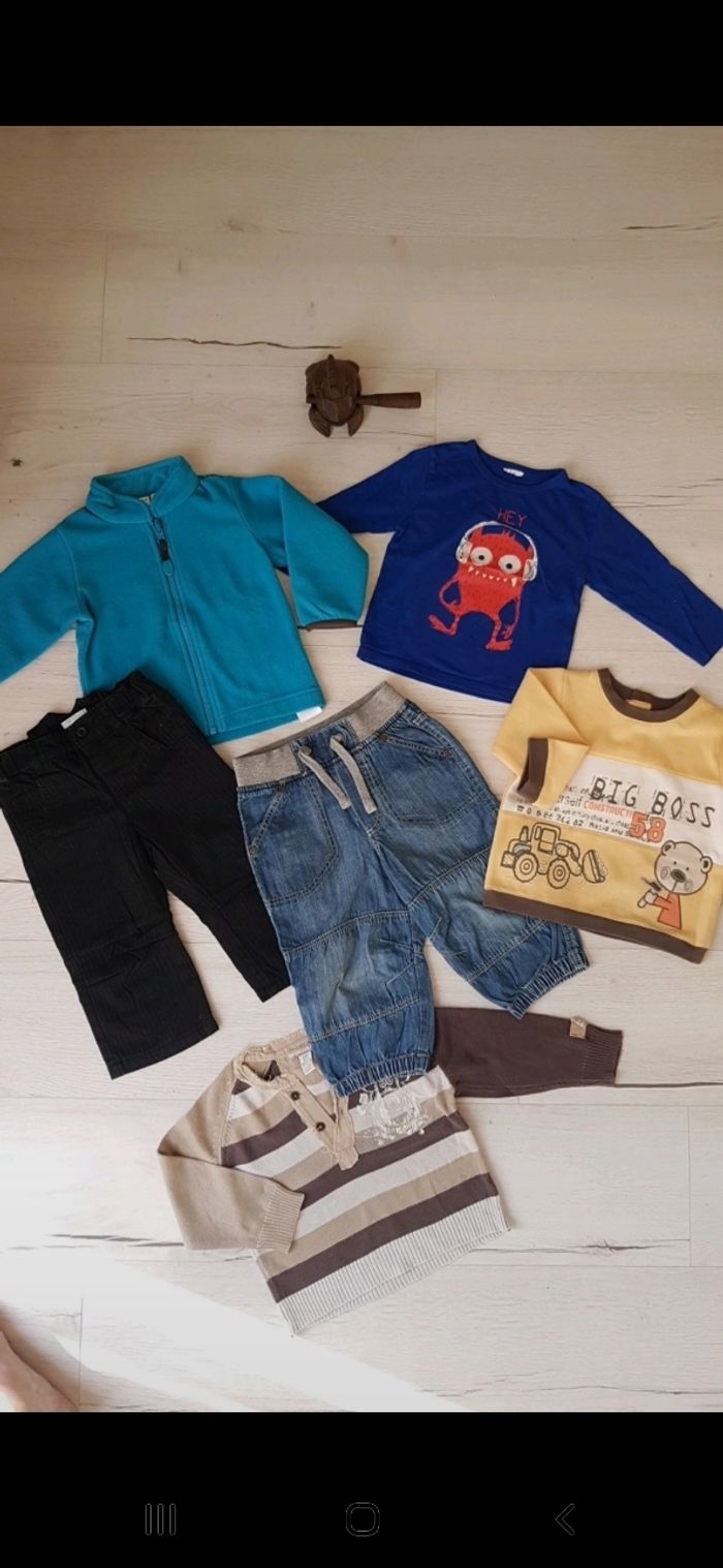 Ensemble complet hiver garçon 18 mois