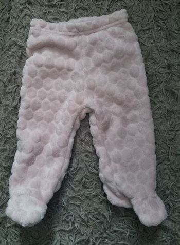 Bas de pyjama avec pieds doux et chaud 6mois