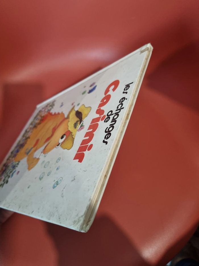 livre les échanges de casimir GP Rouge et or TF abimé - photo numéro 19