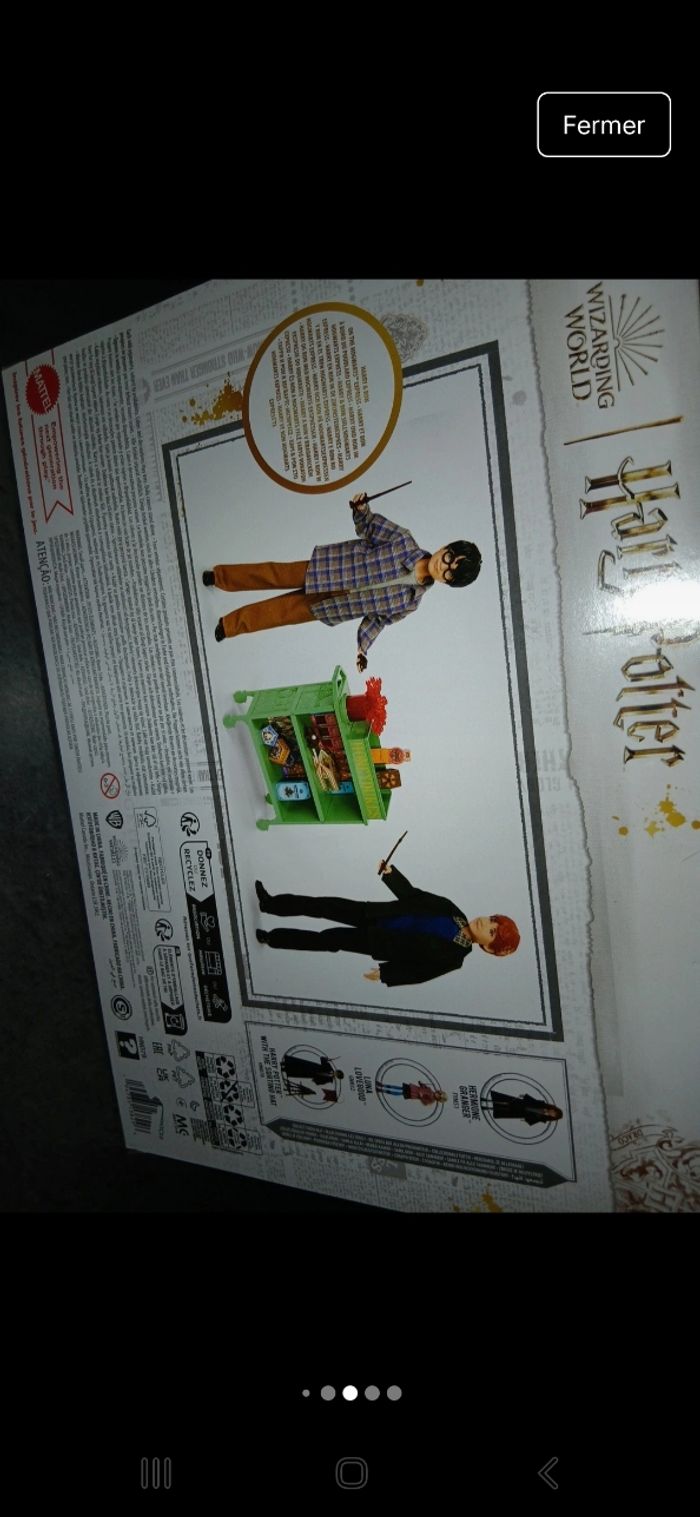 Coffret figurines Harry Potter neuf - photo numéro 4