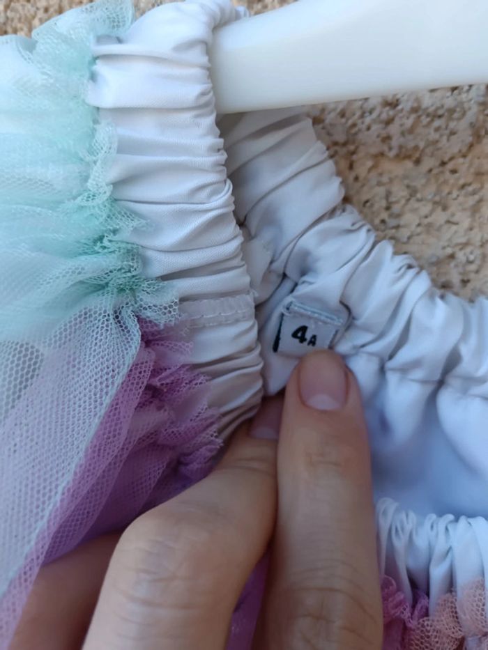 Jupe tutu multicolore - photo numéro 3