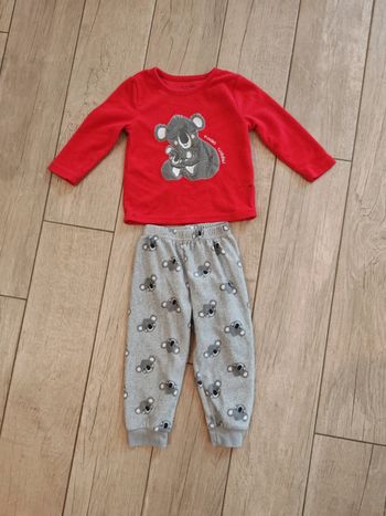 Pyjama d'hiver koala 18/24 mois