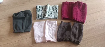 Lot de guêtres pour petite fille
